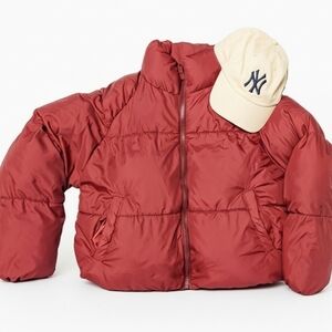 Red Puffer Jacket